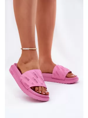 Dámské pantofle BIG STAR SHOES RR274A541 PINK
