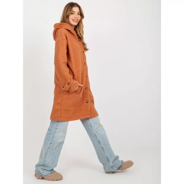  Dámský kabát RELEVANCE RV-PL-8449.98P DARK ORANGE 