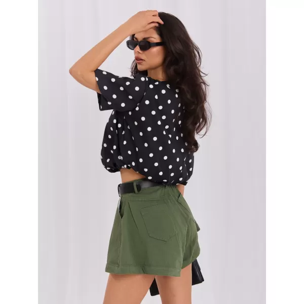  Dámská halenka ITALY MODA MI-BZ-3471.74 BLACK 