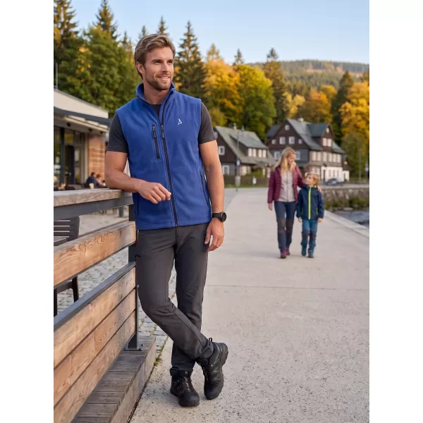  Pánská fleece vesta ALTISPORT ALM002525 KRÁLOVSKÁ MODRÁ 