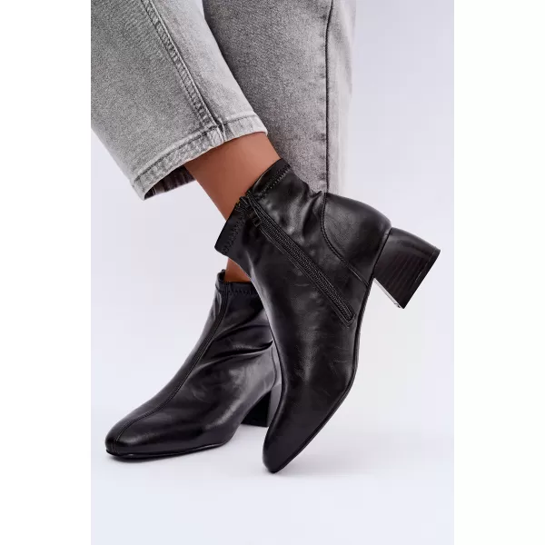  Dámské kotníkové boty BOTO D-337 BLACK 