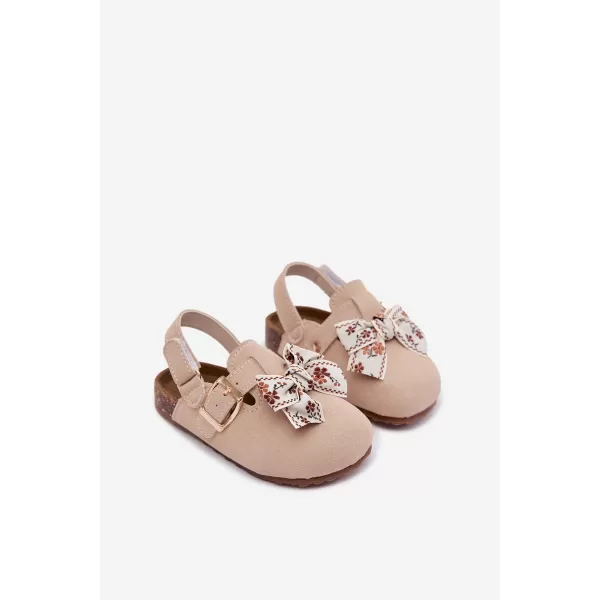  Dětské papuče BOTO 376-1B/2B/3B BEIGE 