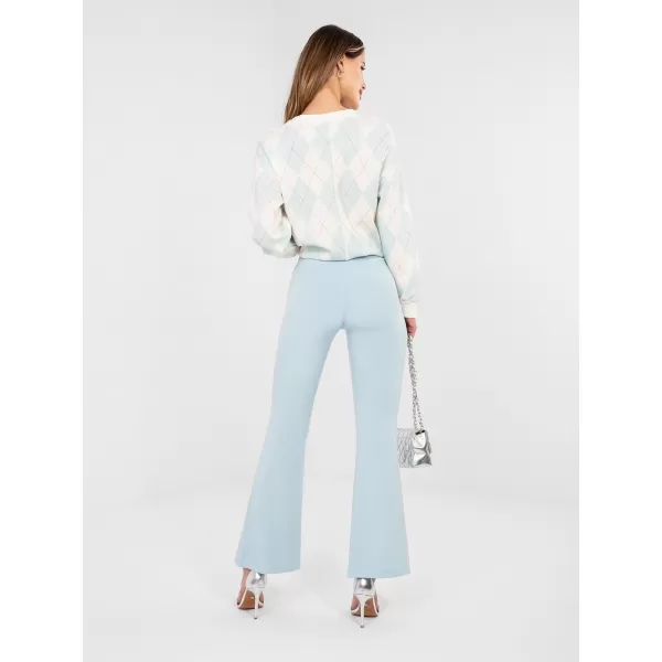  Dámské tepláky RUE PARIS RV-DR-A1060.81 LIGHT BLUE 