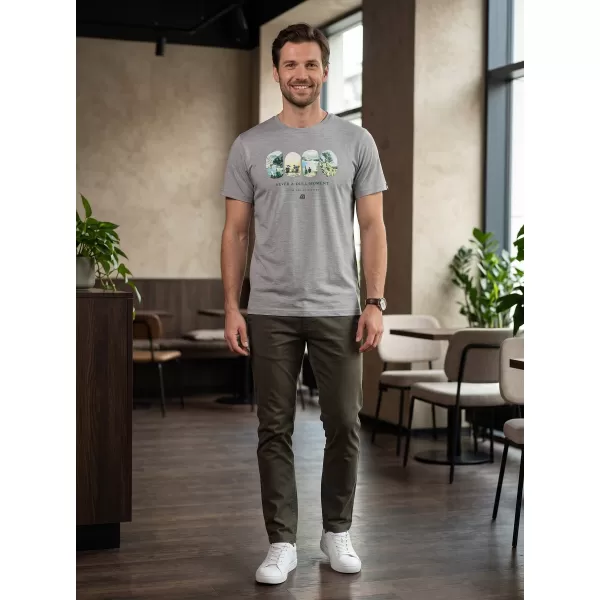  Pánské outdoorové triko ALPINE PRO NOGER 2 GRAY VARIANTA PB 