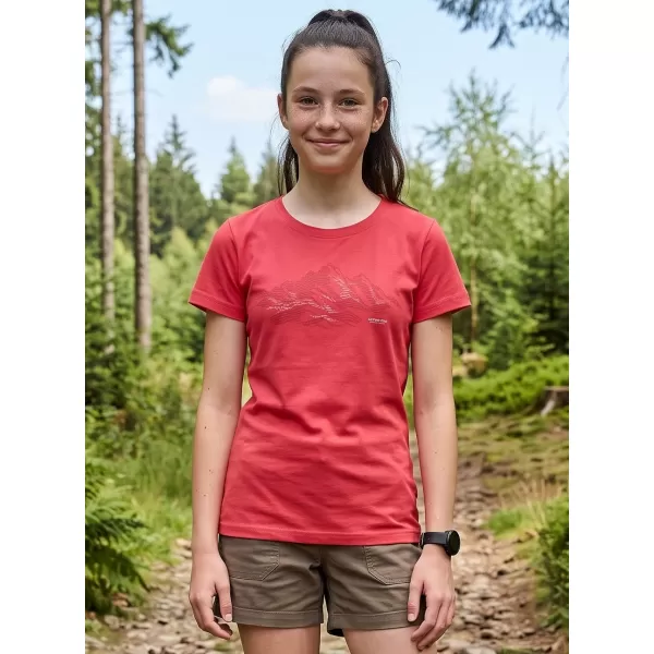  Dětské triko ALPINE PRO ECOMO 4 RASPBERRY VARIANTA PA 