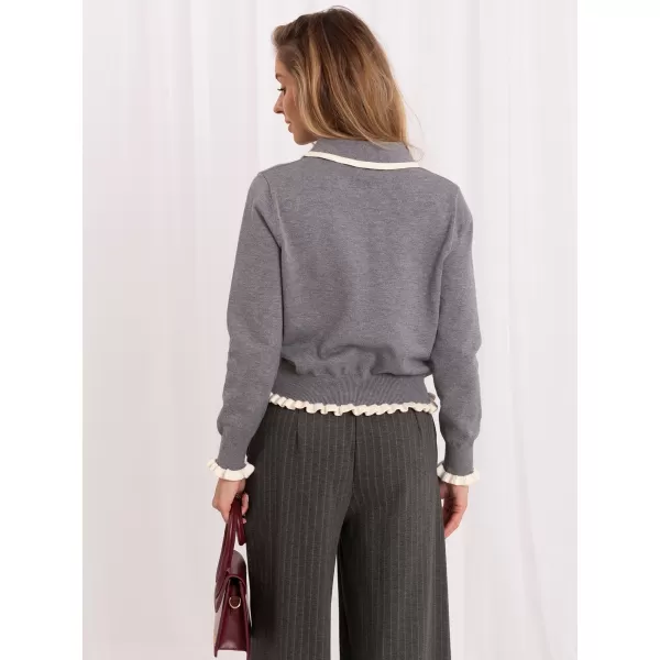  Dámský svetr ITALY MODA IR-SW-QF9581.13 GRAY 