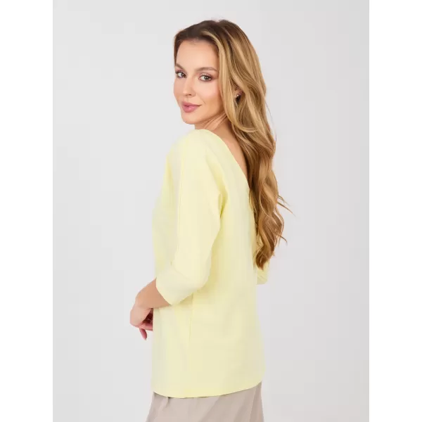  Dámské triko RUE PARIS RV-BZ-A1189.24 BRIGHT YELLOW 