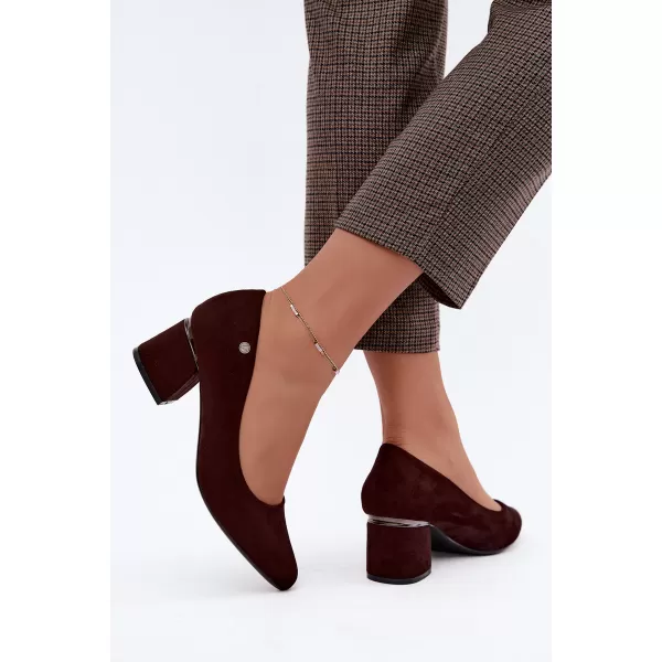  Dámské lodičky VINCEZA 62322 BROWN 