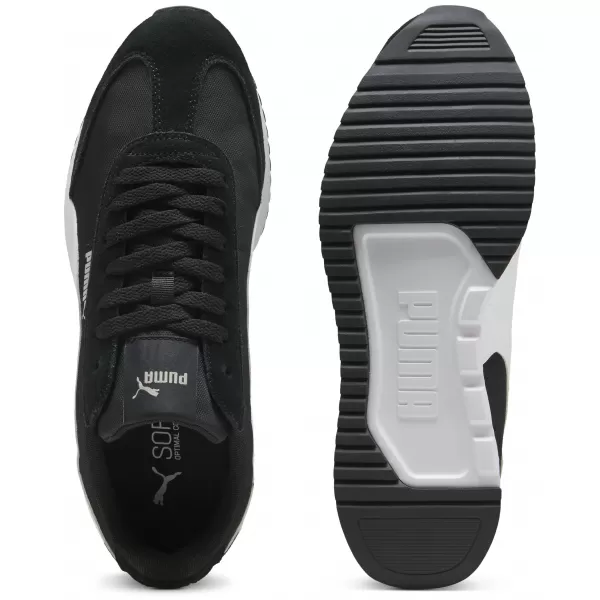 Tenisky PUMA R78 WIND MU 400695-02 PUMA BLACK/PUMA WHITE/GRAY 