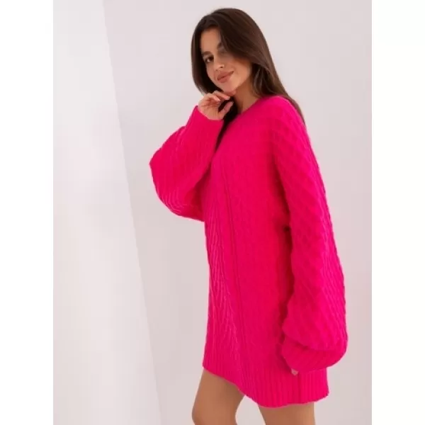  Dámský svetr WOOL FASHION ITALIA AT-SW-2367-2.64P FUCHSIA 