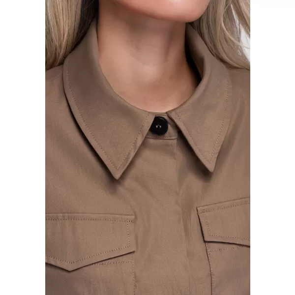  Dámské sako OMBRE OW-BL-E0007 BEIGE 