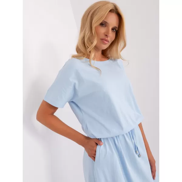  Dámské šaty RELEVANCE RV-SK-7851.84 LIGHT BLUE 