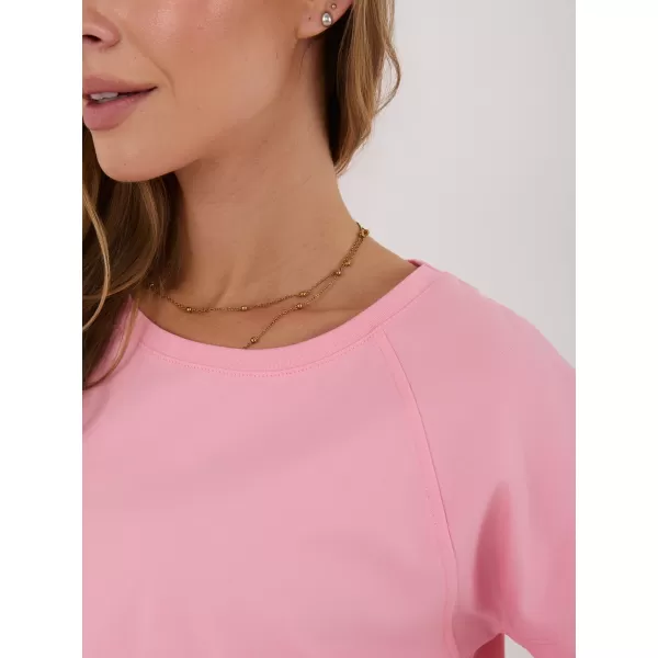  Dámské triko RUE PARIS RV-BZ-8837.67 BRIGHT PINK 