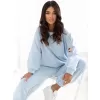 Dámský komplet RUE PARIS RV-KMPL-A1279.82 LIGHT BLUE