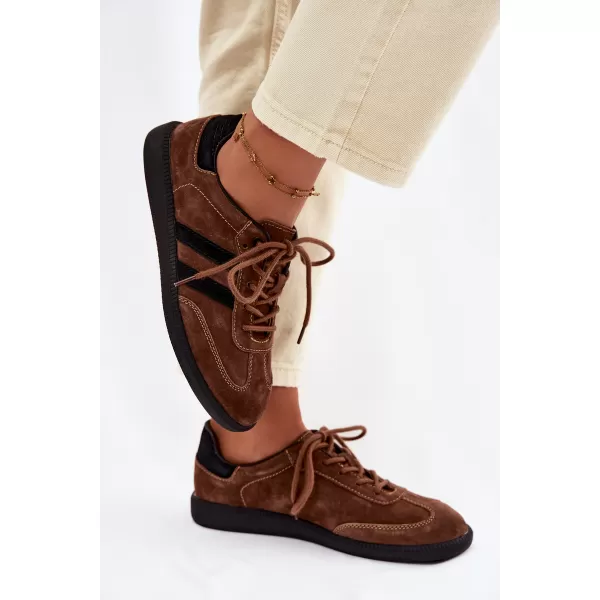  Dámské tenisky BOTO GD-XF-164 BROWN/BLACK 