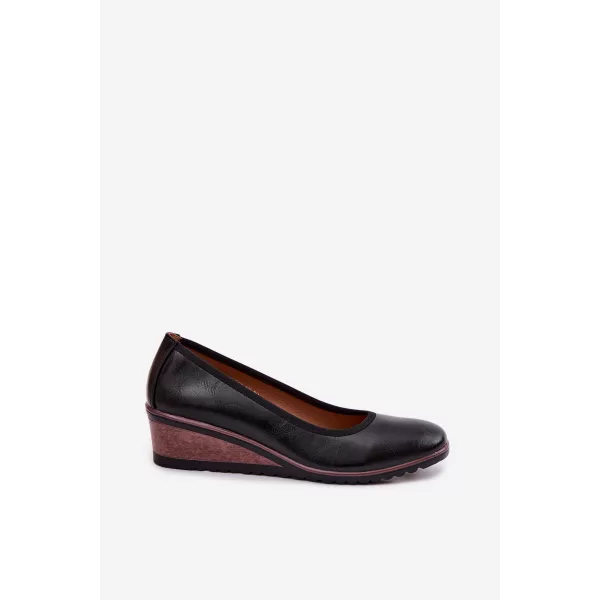  Dámské polobotky VINCEZA 58628 BLACK 