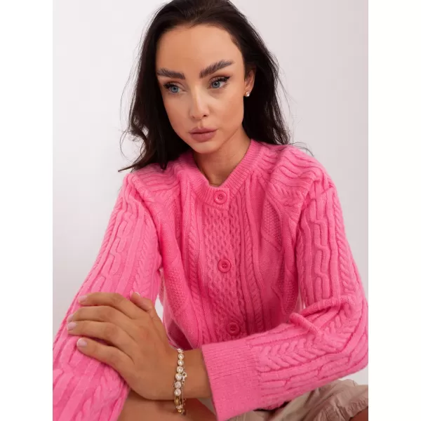  Dámský svetr WOOL FASHION ITALIA AT-SW-2346-2.99P PINK 