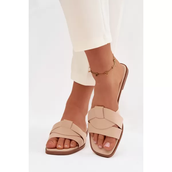  Dámské nazouváky BOTO CD377 BEIGE 