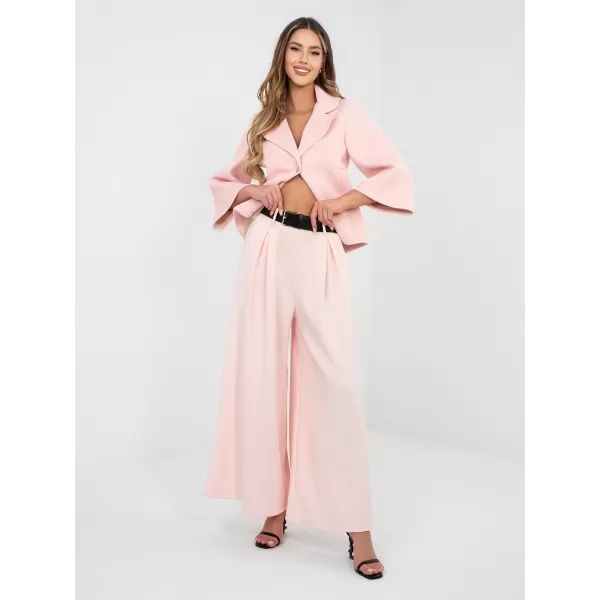 Dámské kalhoty RUE PARIS IT-SP-17872.29 BRIGHT PINK 