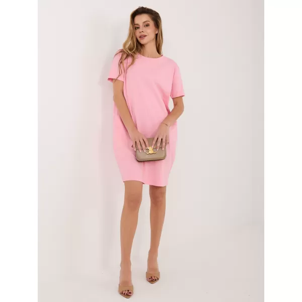  Dámské šaty RUE PARIS RV-SK-8724-1.91 BRIGHT PINK 