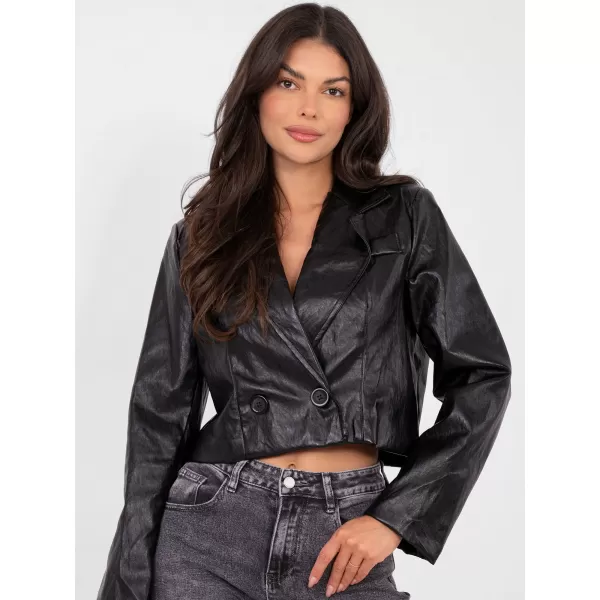  Dámská bunda RUE PARIS IT-KR-FL9719-1.36 BLACK 