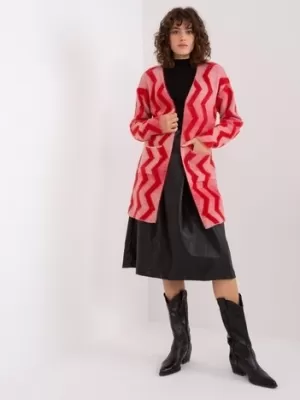 Dámský svetr WOOL FASHION ITALIA AT-SW-234701.34 RED