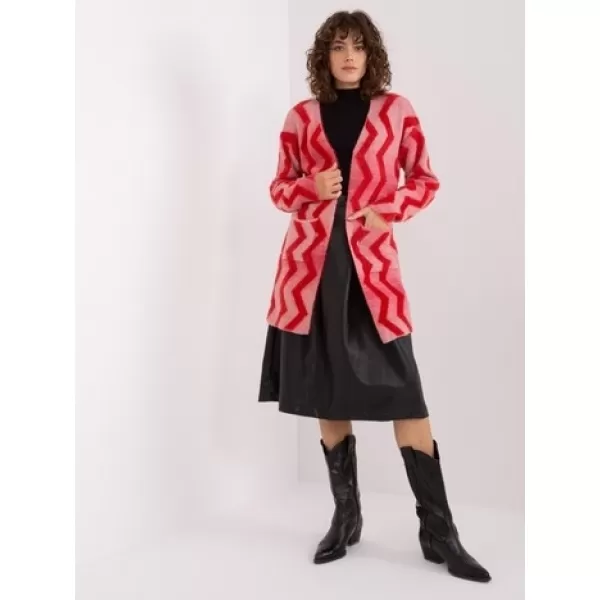  Dámský svetr WOOL FASHION ITALIA AT-SW-234701.34 RED 