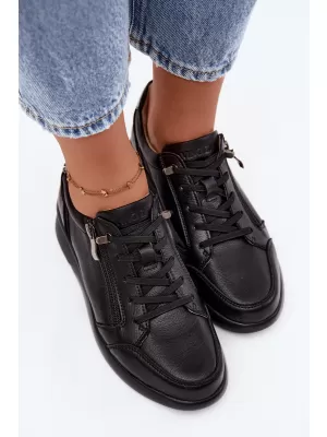 Dámské polobotky VINCEZA 79644 BLACK