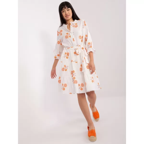  Dámské šaty LAKERTA LK-SK-509346.85 ORANGE 