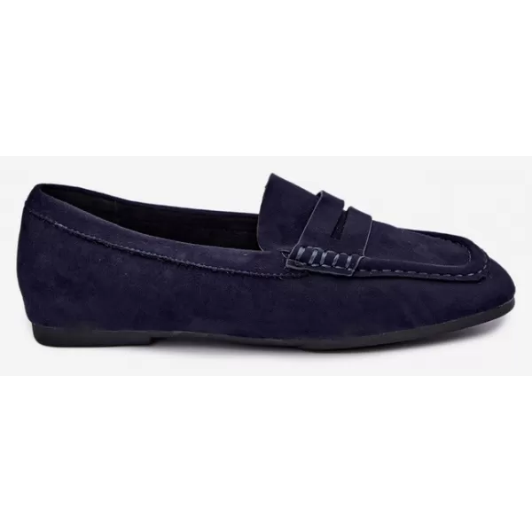  Dámské mokasíny BOTO D-307 NAVY 