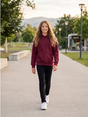 Dětská mikina MALFINI CHILL 423 GARNET