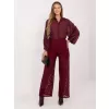 Dámské kalhoty ITALY MODA IT-SP-9965.77 BURGUNDY