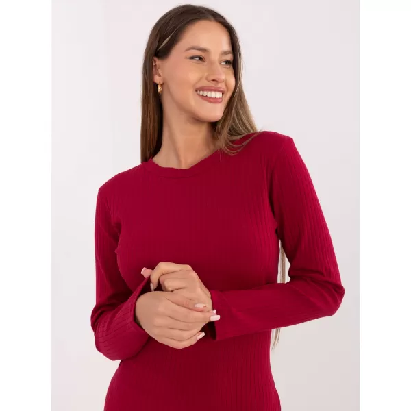  Dámské šaty RUE PARIS RV-SK-A1049.99 BURGUNDY 