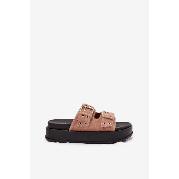  Dámské pantofle BOTO SS-175 PINK 