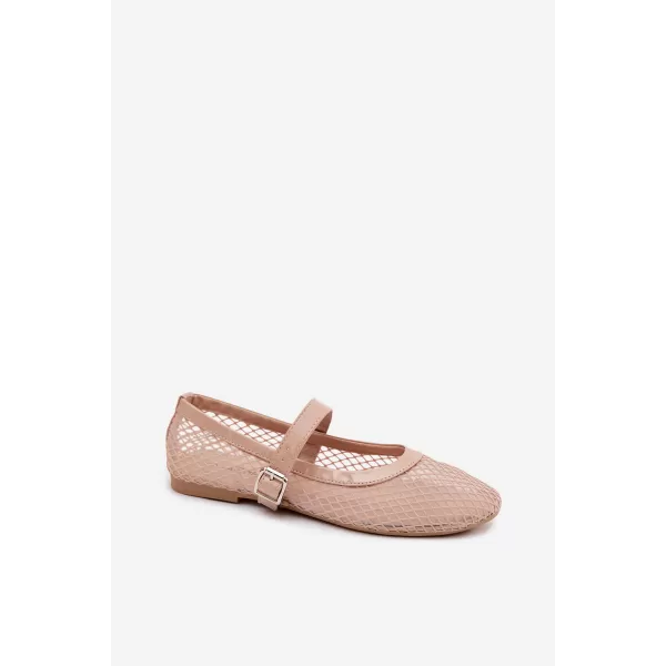  Dámské baleríny BOTO 26BL02-9968 BEIGE 