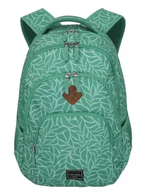 Batoh TRAVELITE BASICS BACKPACK PRINT PRINT GREEN