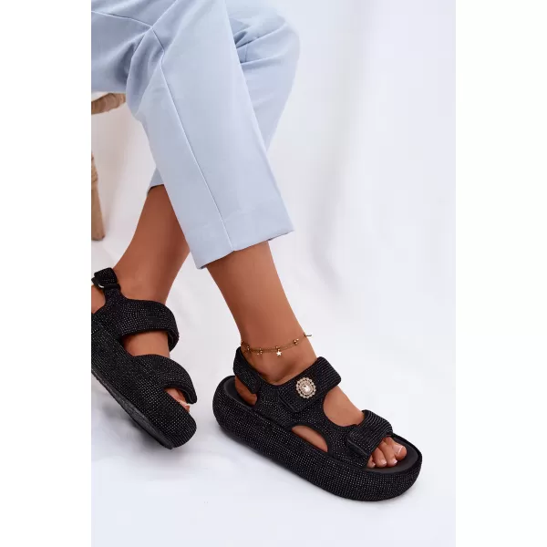  Dámské sandály GOE TT2N4102 BLACK 