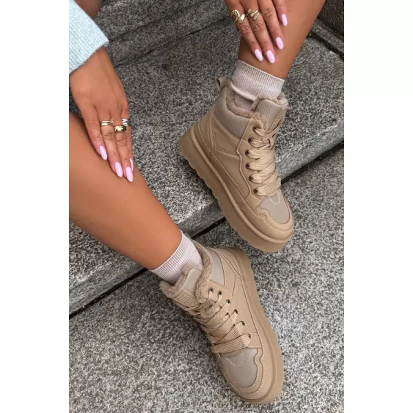  Dámské sněhule BIG STAR SHOES UU274166 BEIGE 