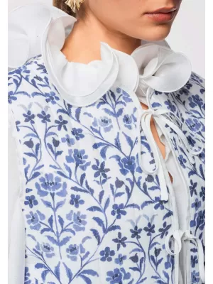 Dámská vesta LARICA OW-VE-E0003 BLUE