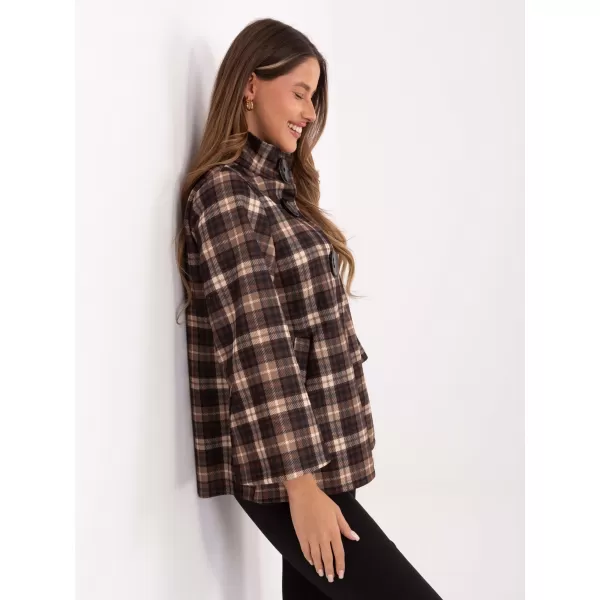  Dámský kabát ITALY MODA IT-PL-31820-1.26 CAMEL 