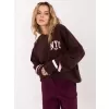 Dámská mikina FACTORY PRICE MJ-BL-H2496.27 DARK BROWN