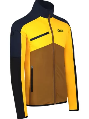 Pánská powerfleece mikina NORDBLANC CUSP NBSFM8334 ŽLUTÁ