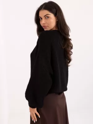 Dámský svetr ITALY MODA MI-SW-1610.18 NOIRE