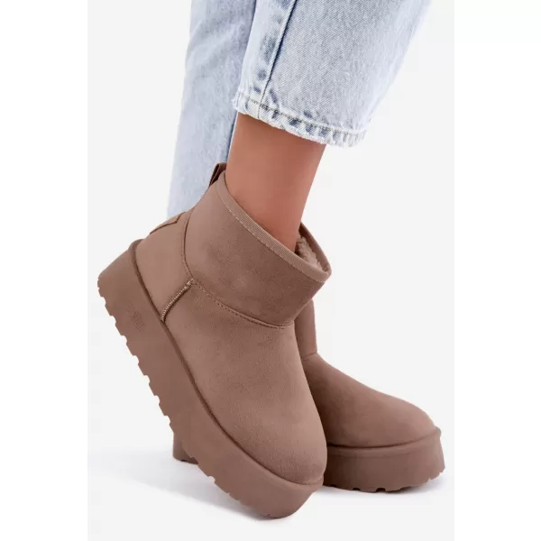  Dámské sněhule BIG STAR SHOES UU274224 BEIGE 