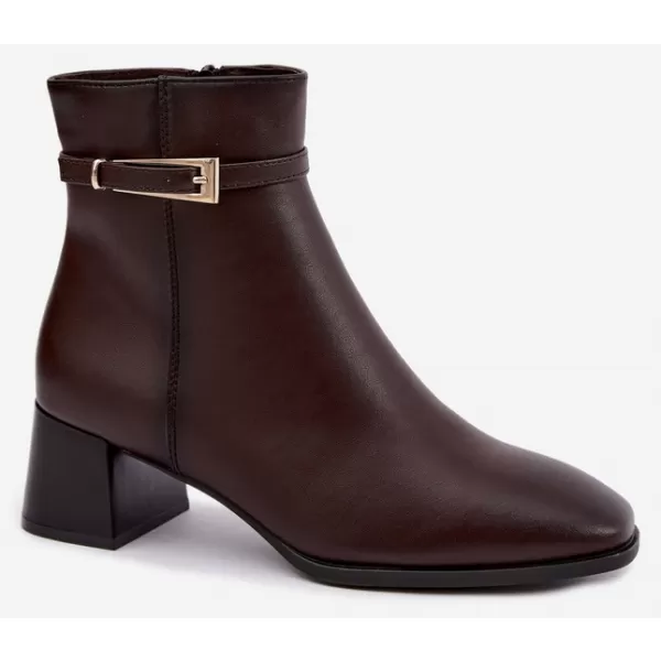  Dámské boty SERGIO LEONE BT-34-S DARK BROWN 