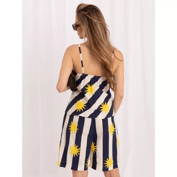  Dámský top ITALY MODA IT-TP-FL10901YGM.27 NAVY 
