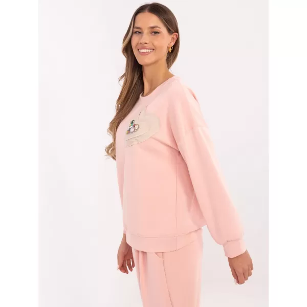  Dámská mikina ITALY MODA DHJ-BL-20322.72 PEACH 
