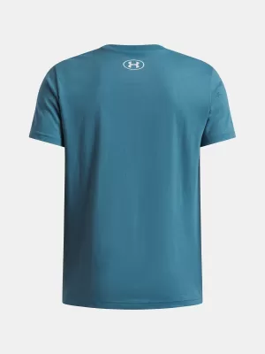 Chlapecké triko UNDER ARMOUR B SPORTSTYLE LC SS 1389962-466 MODRÁ