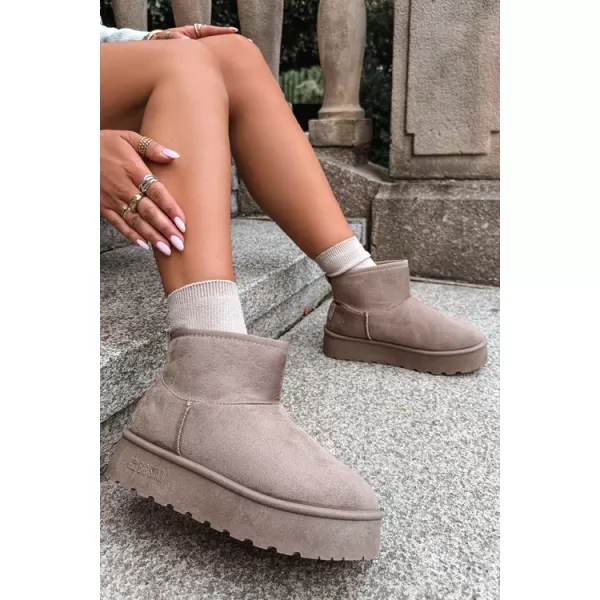  Dámské sněhule BIG STAR SHOES UU274224 BEIGE 
