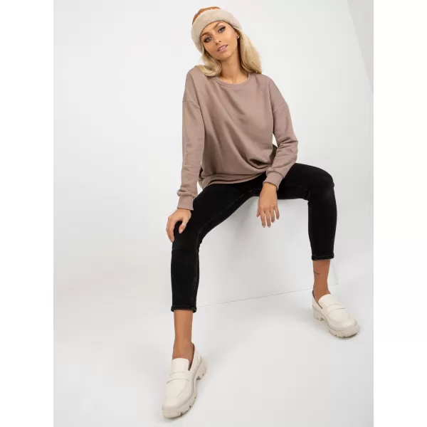  Dámská mikina RELEVANCE RV-BL-8310.60 DARK BEIGE 